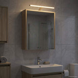 Bathroom Mirror Cabinet Sonoma Oak 43 x 16 x 62.5 cm 889145