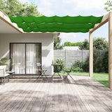 Vertical Awning Light Green 100x1000 cm Oxford Fabric 148309