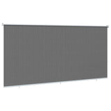 Outdoor Roller Blind 90% UV Block Light Grey 350 x 140 cm HDPE 42036127