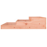 Planter 107x107x27 cm Solid Wood Douglas 823918