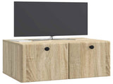 Wall-Mounted TV Cabinet 59.5 x 41 x 30 cm Sonoma Oak 899187