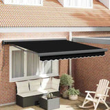 Awning Black 300 x 250 x 165 cm Polyester and Aluminium 3330048