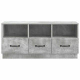 TV Cabinet Concrete Grey 102 x 34.5 x 47 cm Engineered Wood 895368