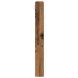 Display Cabinet Wall-Mounted Old Wood 100 x 8.5 x 75 cm 869186