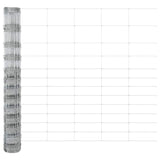 Welded Wire Fence with Concrete Base 50 x 1.5 m 3351547