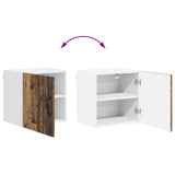 Wall Cabinet LUCCA Old Wood 40 x 31 x 40 cm Engineered Wood 884890