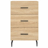 Bedside Cabinet Sonoma Oak 40x40x66 cm Engineered Wood 827679