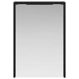 Bathroom Mirror Cabinet Black Oak 43 x 16 x 62.5 cm 889136