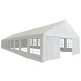 Party Tent PE 6x16 m White 3051655