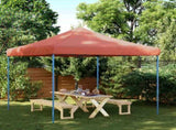 Party Tent Folding Terracotta 292 x 292 x 315 cm Oxford Fabric 42023549