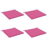 4-Piece Seat Cushions SOEST 4 pcs 100% Polyester Pink 944808
