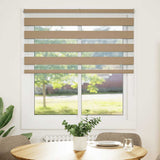Zebra Blind Sand Brown 120x100 cm Fabric Width 115.9 cm Polyester 4014525