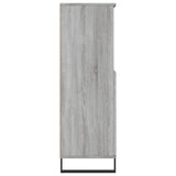 Highboard Grey Sonoma 60x36x110 cm Engineered Wood 831498