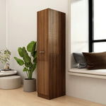 ZNTS Apothecary Cabinet Brown Oak 30x42.5x150 cm Engineered Wood 815203