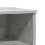 Bedside Cabinet Concrete Grey 40x35x50 cm Engineered Wood 830644