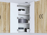 Wall Corner Cabinet LUCCA Sonoma Oak 57 x 57 x 100 cm 885167