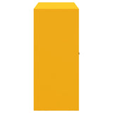 Storage Cabinet Mustard Yellow 90 x 40 x 90 cm Steel 891643