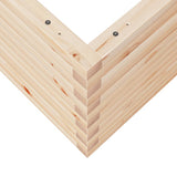 Garden Planter 50x50x45.5 cm Solid Wood Pine 847243