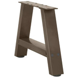Coffee Table Legs A-Shaped 2 pcs 50x cm Steel 4012819
