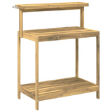 Outdoor Potting Bench 86.5 x 48.5 x 106 cm Solid Acacia Wood 903085