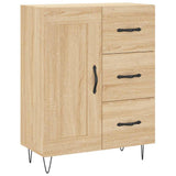 Highboard Sonoma Oak 69,5x34x180 cm Engineered Wood 3200036