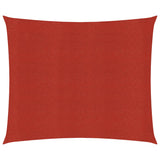 ZNTS Sunshade Sail 160 g/m² Red 4.5x4.5 m HDPE 311607