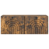 Wall-Mounted TV Cabinet Smoked Oak 78.5 x 31 x 30 cm 898210