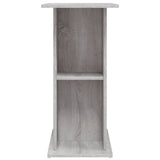 Aquarium Stand Grey Sonoma 75x36x72.5 cm Engineered Wood 833653