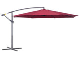 3m Water Resistant Terylene Hanging Parasol Wine Red T3398P323942