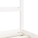 Kids Bed Frame with Drawers White 80x200 cm Solid Wood Pine 834550