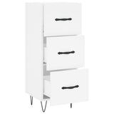 Sideboard White 34.5x34x90 cm Engineered Wood 828596
