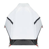 Camping Tent Dome 1-Person White Blackout Fabric Waterproof 94562