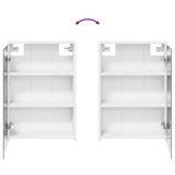 Bathroom Mirror Cabinet White 43 x 16 x 62.5 cm Engineered wood 889135