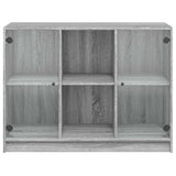 Sideboard Grey Sonoma 102x37x75.5 cm Engineered Wood 3295876