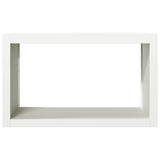 Firewood Rack White 100x40x60 cm Steel 850983