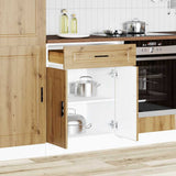 Kitchen Base Cabinet Porto Artisan Oak Engineered Wood 853976