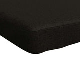 2-Piece Bench Cushions SOEST 2 pcs 100% Polyester Black 949443