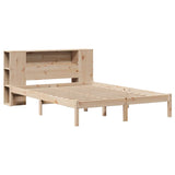 Bookcase Bed without Mattress 120x200 cm Solid Wood Pine 3321538