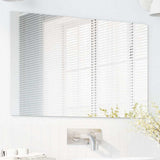 Wall Mirror Rectangular 50 x 80 cm Tempered Glass 42023027