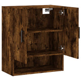 Wall Cabinet Smoked Oak 60x31x70 cm Engineered Wood 829921