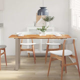 Dining Table 140x70x76 cm Solid Acacia Wood 286478