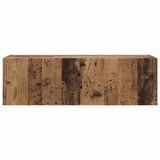 TV Wall Cabinet Old Wood 98 x 31 x 29.5 cm Engineered Wood 892245