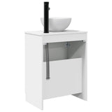 Bathroom Vanity with Sink White 54 x 35 x 83 cm Engineered Wood 890114