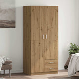 Wardrobe Artisian Oak 80x52x180 cm Engineered Wood 855887