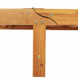 Sun Lounger 2 pcs Red 200 x 67 x 84cm Solid Acacia wood 3325180
