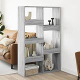 Room Divider Grey Sonoma 100x33x155.5 cm Engineered Wood 3309569