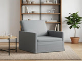 Armchair Light Grey 70 x 81 x 82 cm Fabric 42041007