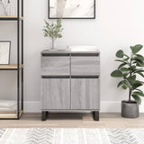 Sideboard Grey Sonoma 60x35x70 cm Engineered Wood 831130