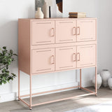 Sideboard Pink 100,5x39x107 cm Steel 846597