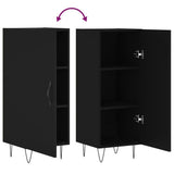 Sideboard Black 34.5x34x90 cm Engineered Wood 828533